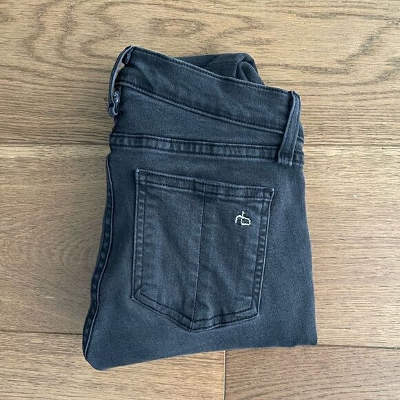 Women’s Rag & Bone Zipper ‘Washed Black’ Jeans size 24.  Great condition! - Picture 6 of 7